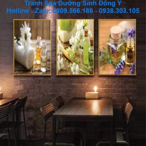 Bộ 3 tranh spa