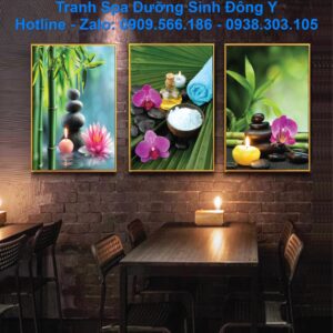 Bộ 3 tranh spa