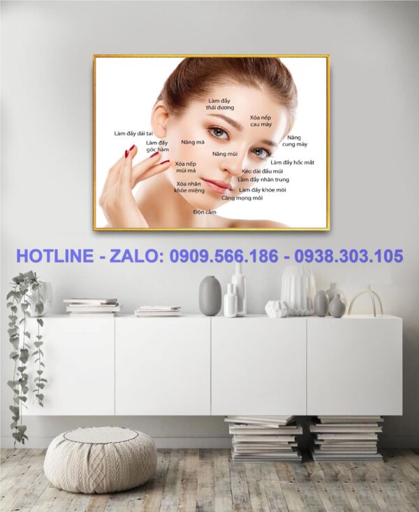 tranh tiêm filler botox